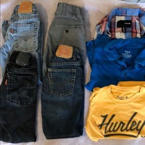 Lot of little boys clothing